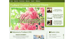 Desktop Screenshot of fruitlandcrc.com