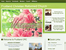 Tablet Screenshot of fruitlandcrc.com